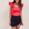 Campbell Black Mini Skirt