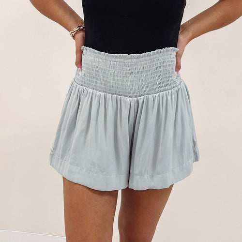 Adair Shorts- Light Grey