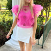 Star Tulle Top