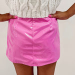 Barbie Faux Leather Skirt