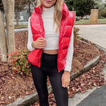 Red Puffer Vest