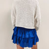 Smocked Skirt - Royal Blue