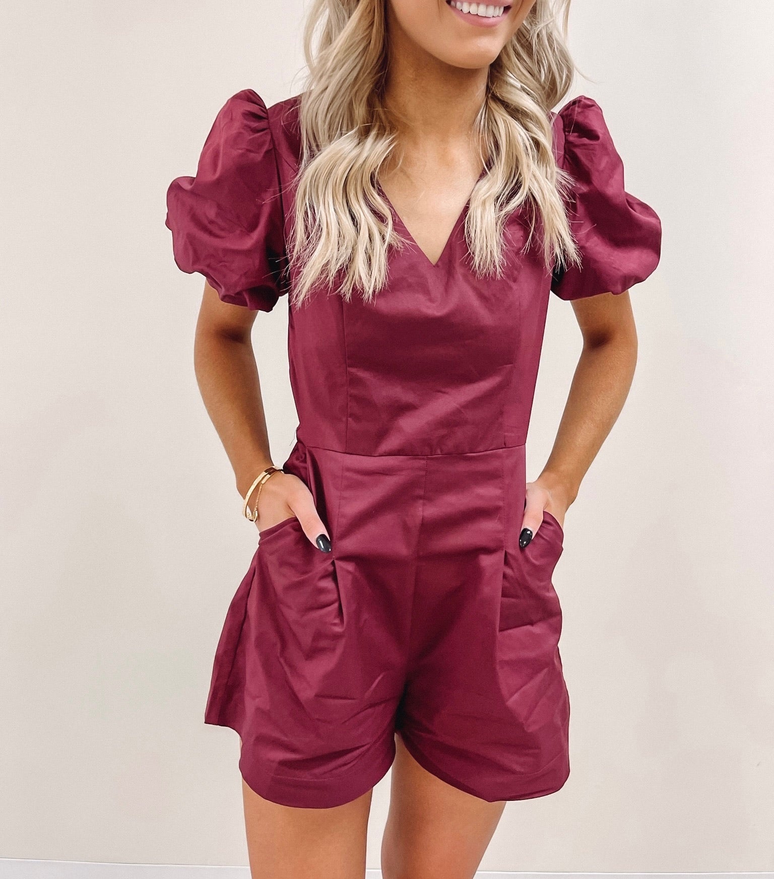 burgundy romper dress Burgundy Button Detail Romper Dress Moda Boutique