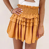 Smocked Tiered Skirt - Marigold