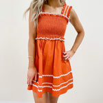 Sam Orange Dress
