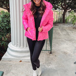 Barbie Pink Puffer Jacket