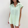 Lime Shirt Cover Up