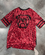Sparkle Jersey - Red Bulldog
