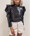 Gala Sequin Top