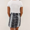 Michelle Snakeskin Skirt