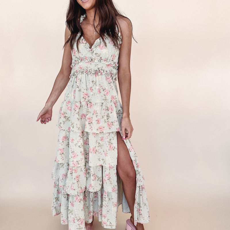 Blaire Tiered Floral Dress