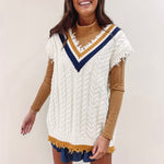 Navy/Gold Sweater Vest