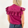 Milan Top - Burgundy