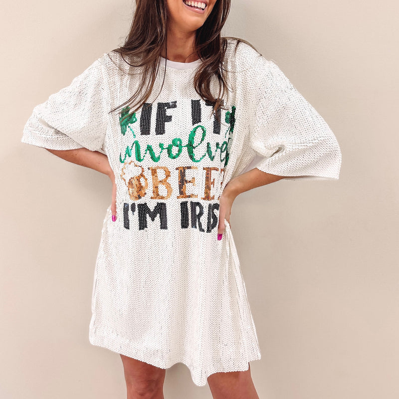 st patrick's day sequin dress St. Patrick's Day WHY DRESS