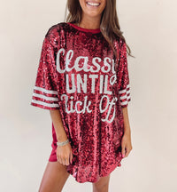 Classy Until Kick Off Sparkle Jersey