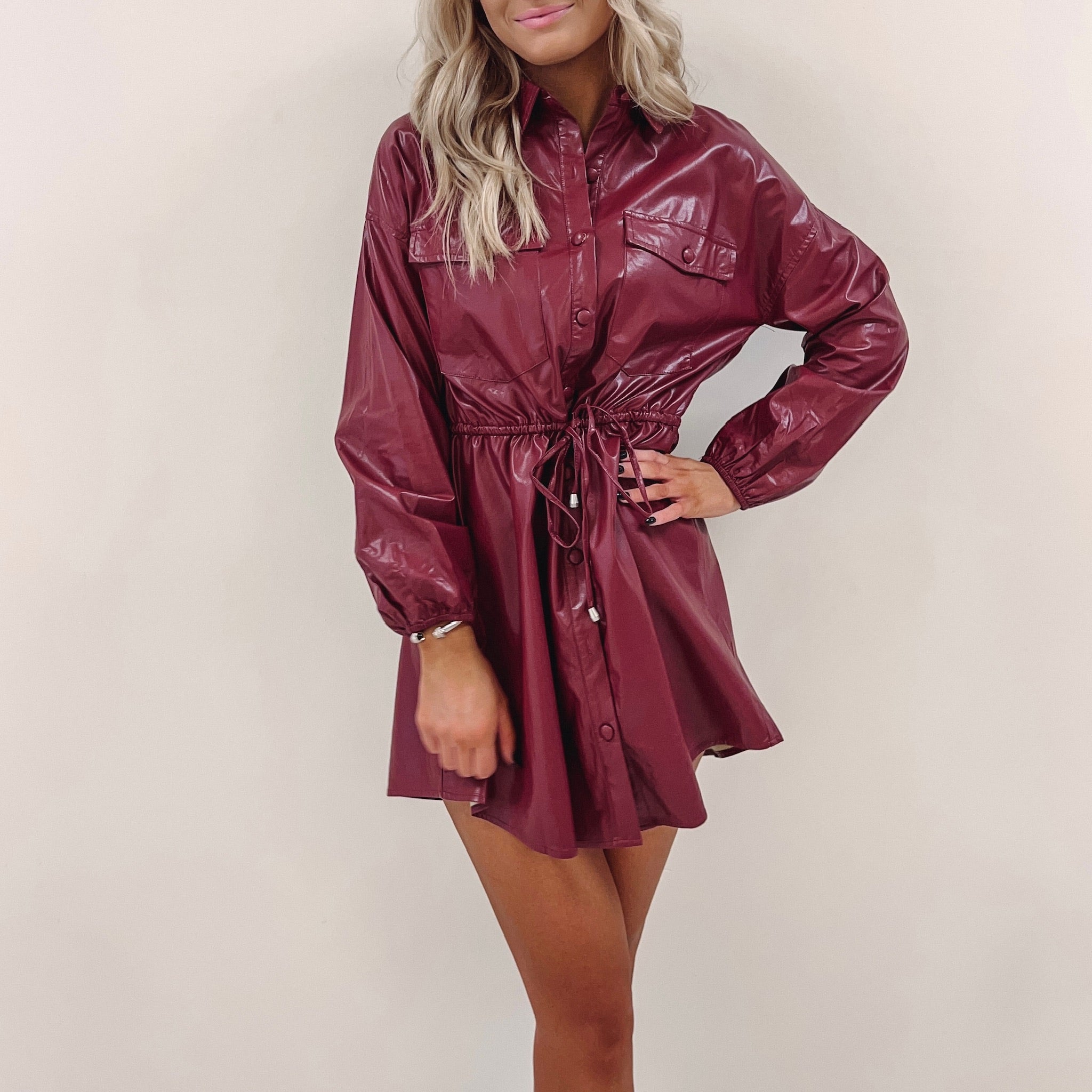 Naomi Leather Dress Indie Collection Naomi Leather Dress Indie Collection